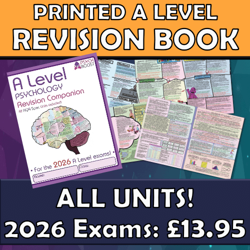 A-LEVEL Psychology Revision Companion