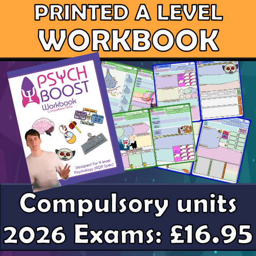 A-LEVEL Psychology Workbook (for aqa spec)