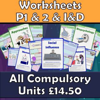 Worksheets: – Psych Boost