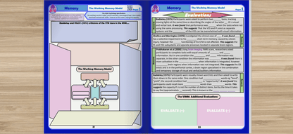 Psych Boost Worksheets - Compulsory units: for Psychology A level AQA (Personally Signed copy!)