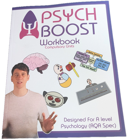 Psych Boost Worksheets - Compulsory units: for Psychology A level AQA (Personally Signed copy!)